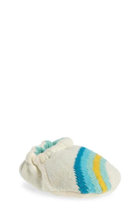 Rainbow Knit Crib Shoe (Baby)