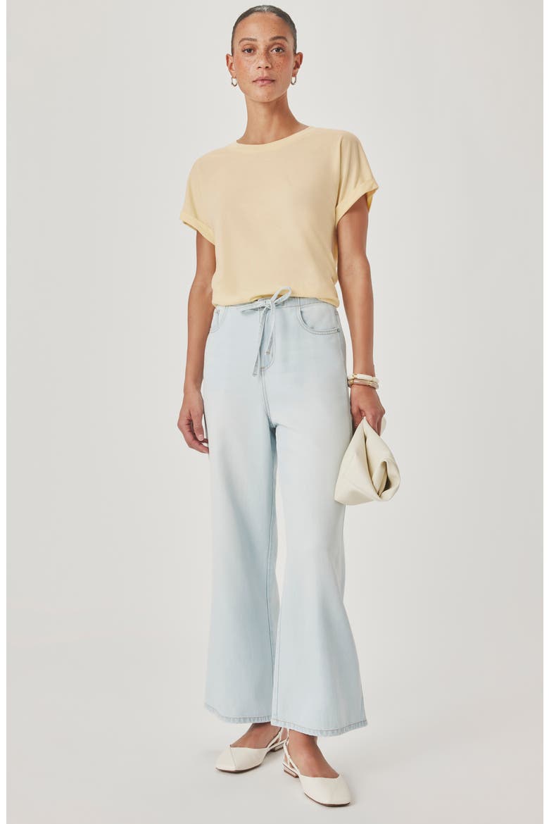 Skye T-Shirt, Alternate, color, HONEYSUCKLE YELLOW