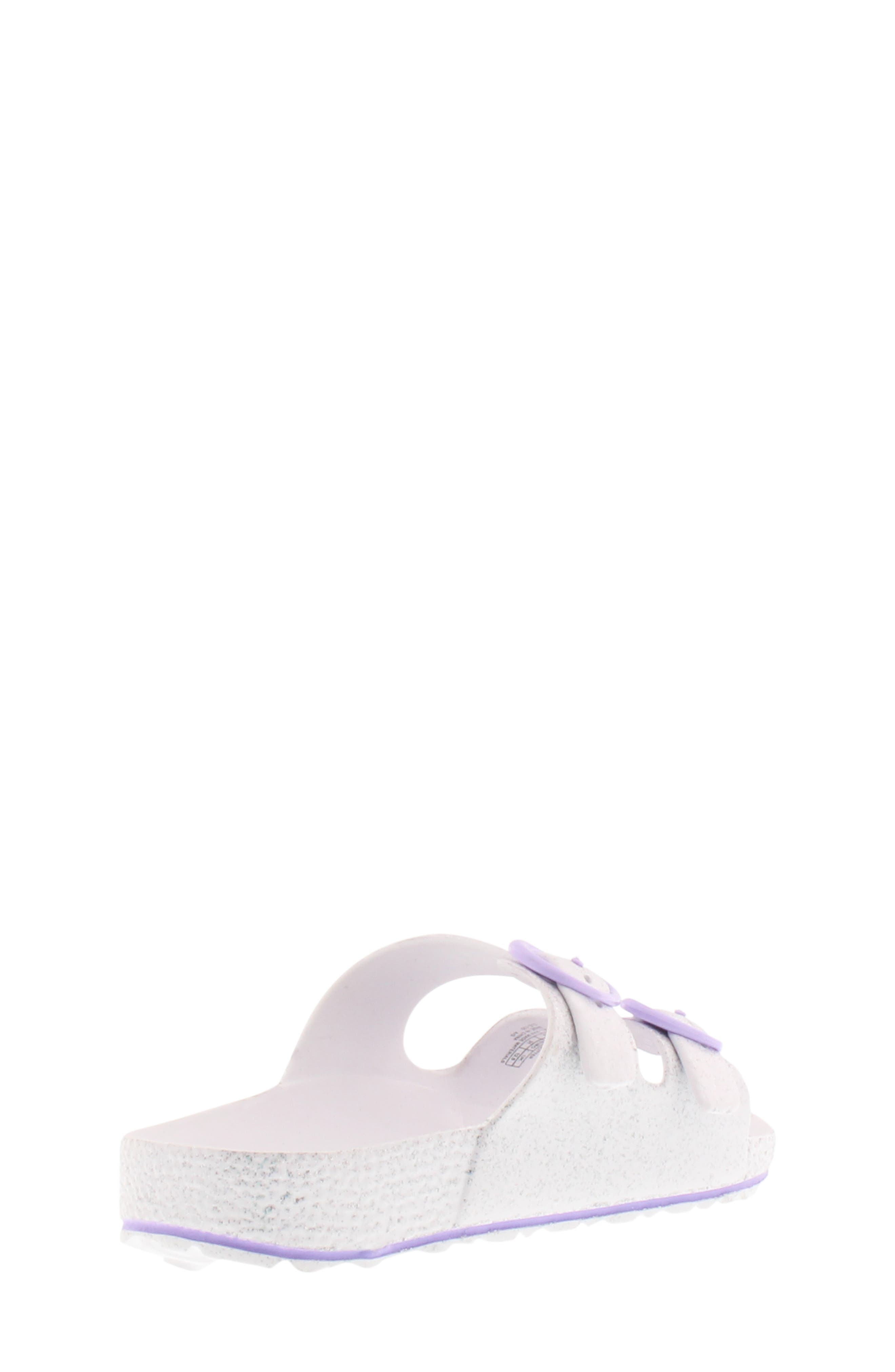 Kenneth Cole Reaction Reaction Kenneth Cole Aqua Love Glitter Slide Sandal, Alternate, color, 