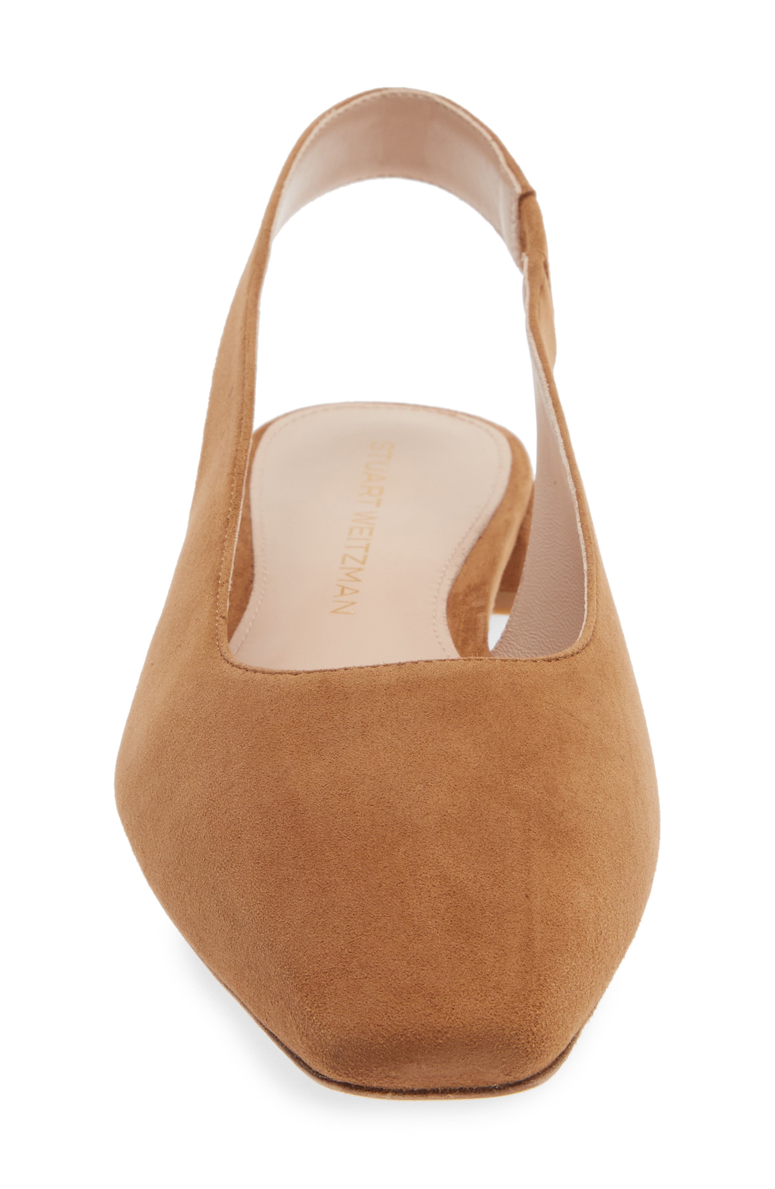 Stassi Slingback Flat, Alternate, color, TOASTEDALMOND
