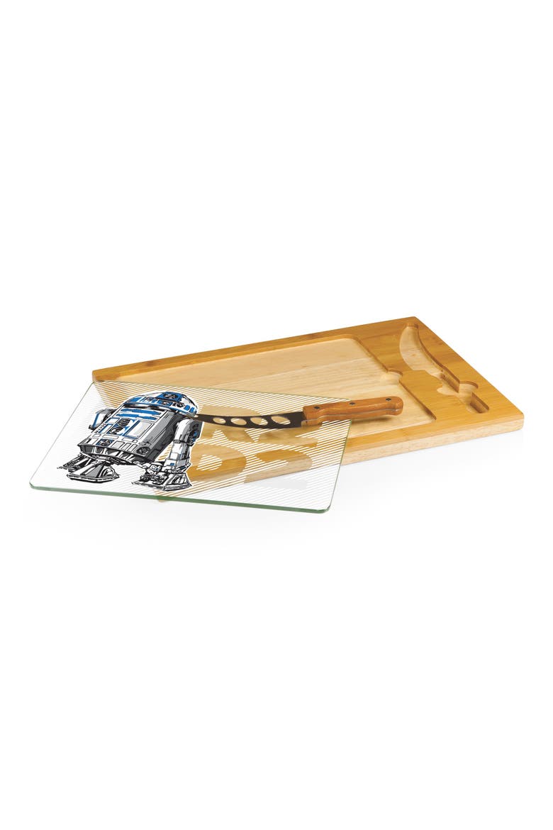 TOSCANA Icon - Star Wars™ 3-Piece Cheese Board Set, Alternate, color, BROWN
