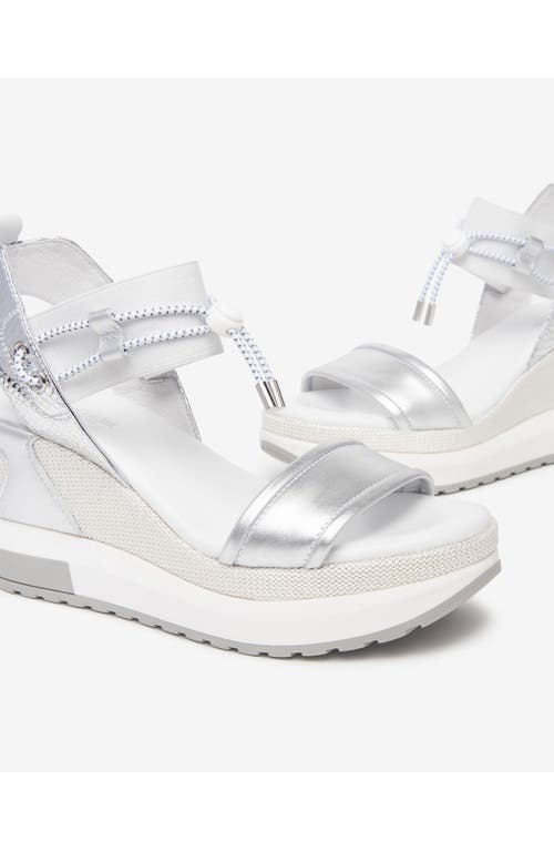 Nerogiardini Bungee Platform Wedge Sandal