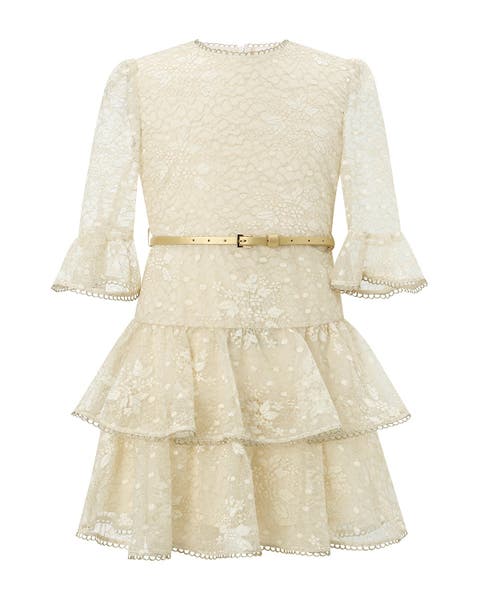 Tanya Lace Frill Mini Dress (toddler, Little Kid & Big Kid)