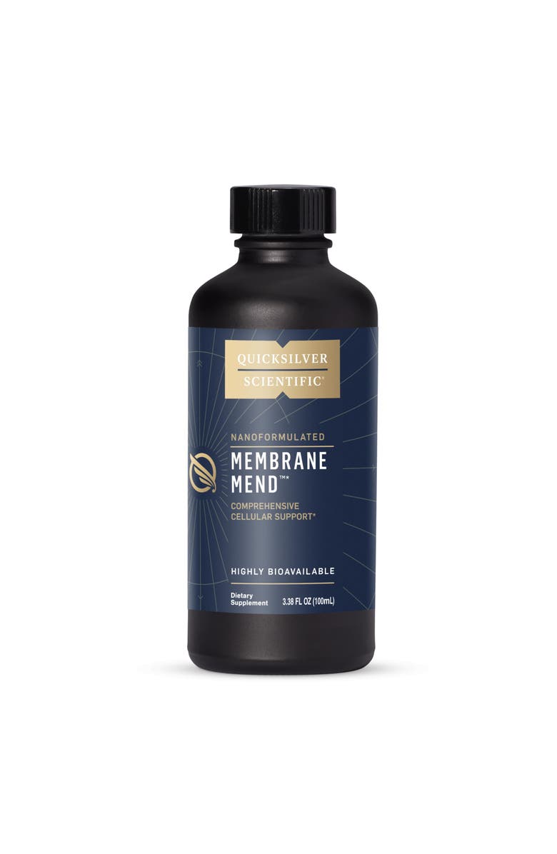 Quicksilver Scientific Membrane Mend Phosphatidylcholine Ahiflower Oil and Astaxanthin Supplement, Main, color, NO COLOR