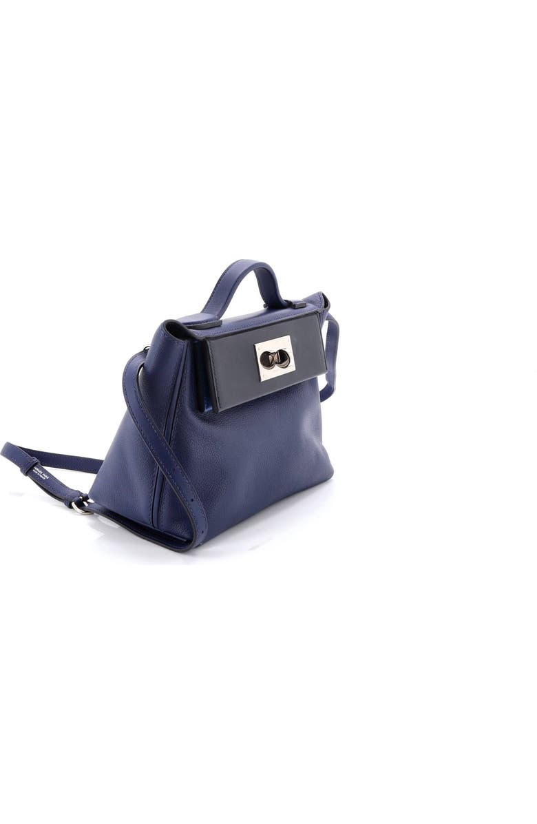 Pre-Owned Hermes 24/24 Bag Evercolor with Swift 21, Alternate, color, Bleu Saphir