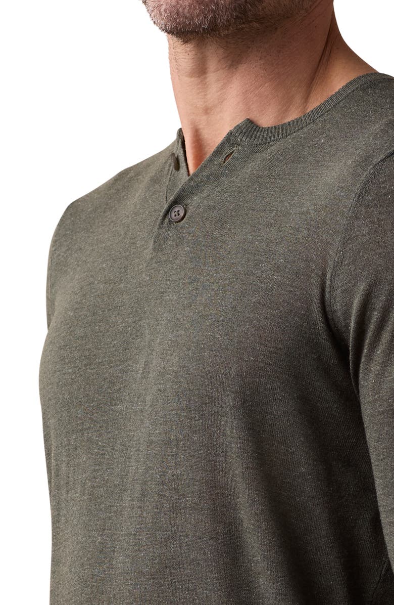 The Normal Brand Summer Henley Sweater, Alternate, color,