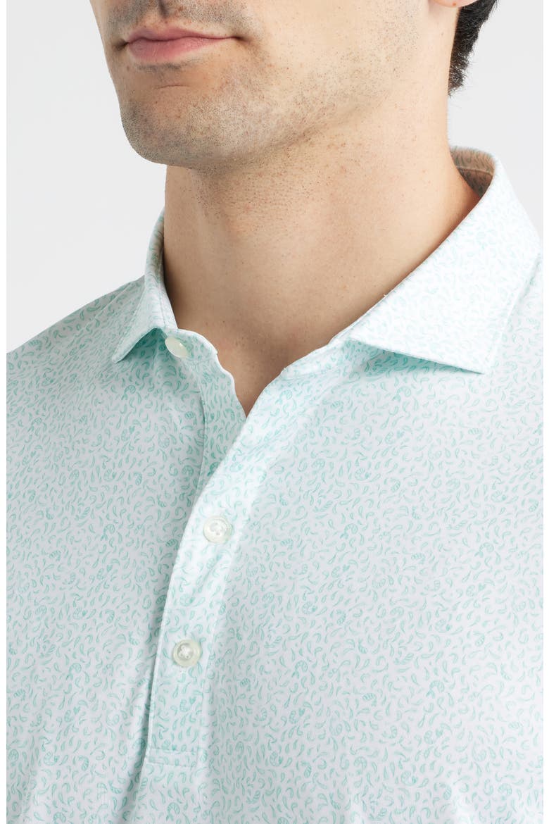 Prawn Performance Jersey Polo, Alternate, color, CILANTRO