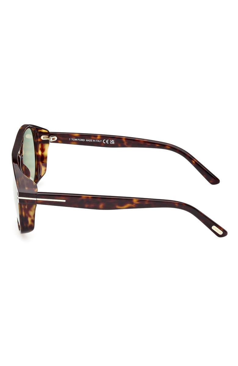 TOM FORD Rosco 58mm Navigator Sunglasses, Alternate, color, 
