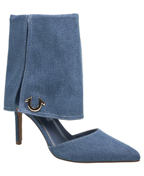 Her Foldover Cuff Heel