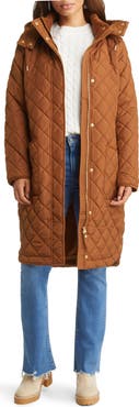 Joules Chatham Longline Quilted Puffer Jacket