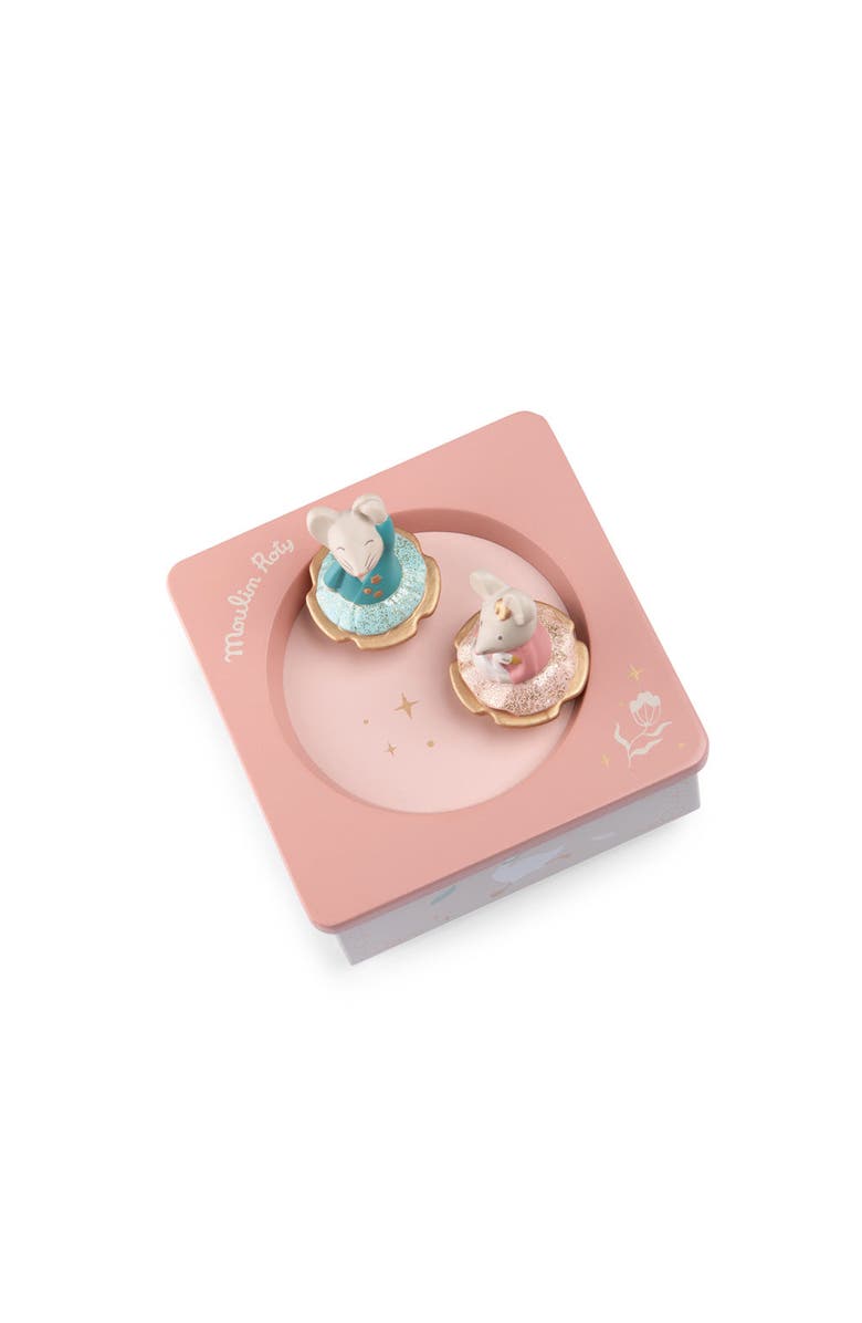 Moulin Roty Musical box The Little School of Dance, Alternate, color, Pink