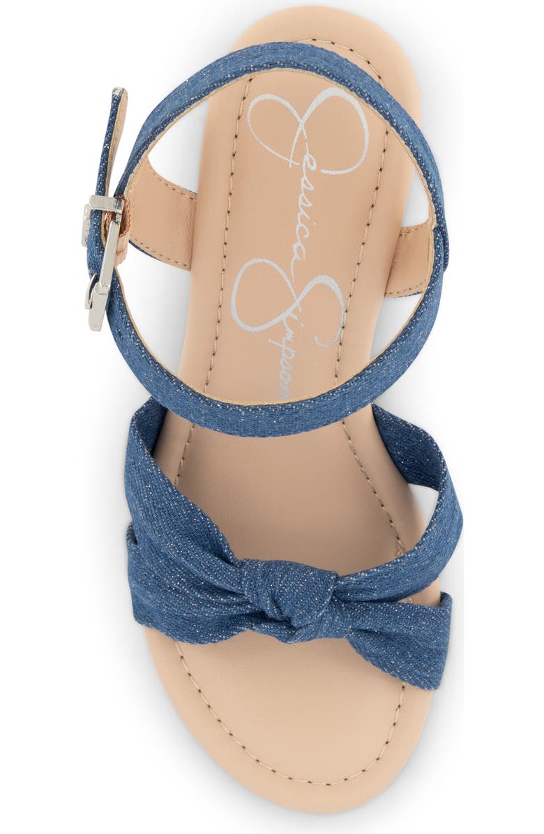 Jessica Simpson Kids' Asha Ankle Strap Wedge Sandal, Alternate, color,