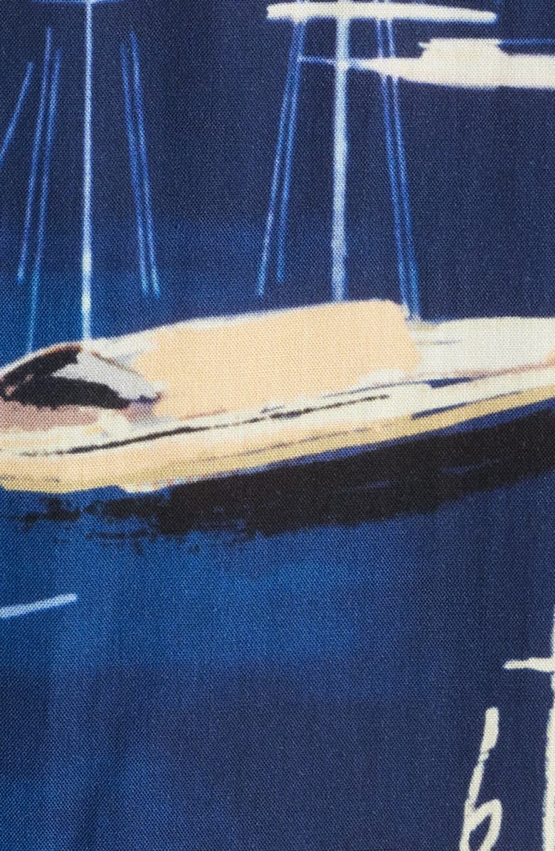 Percival Symi Cove Camp Shirt, Alternate, color, Ecru