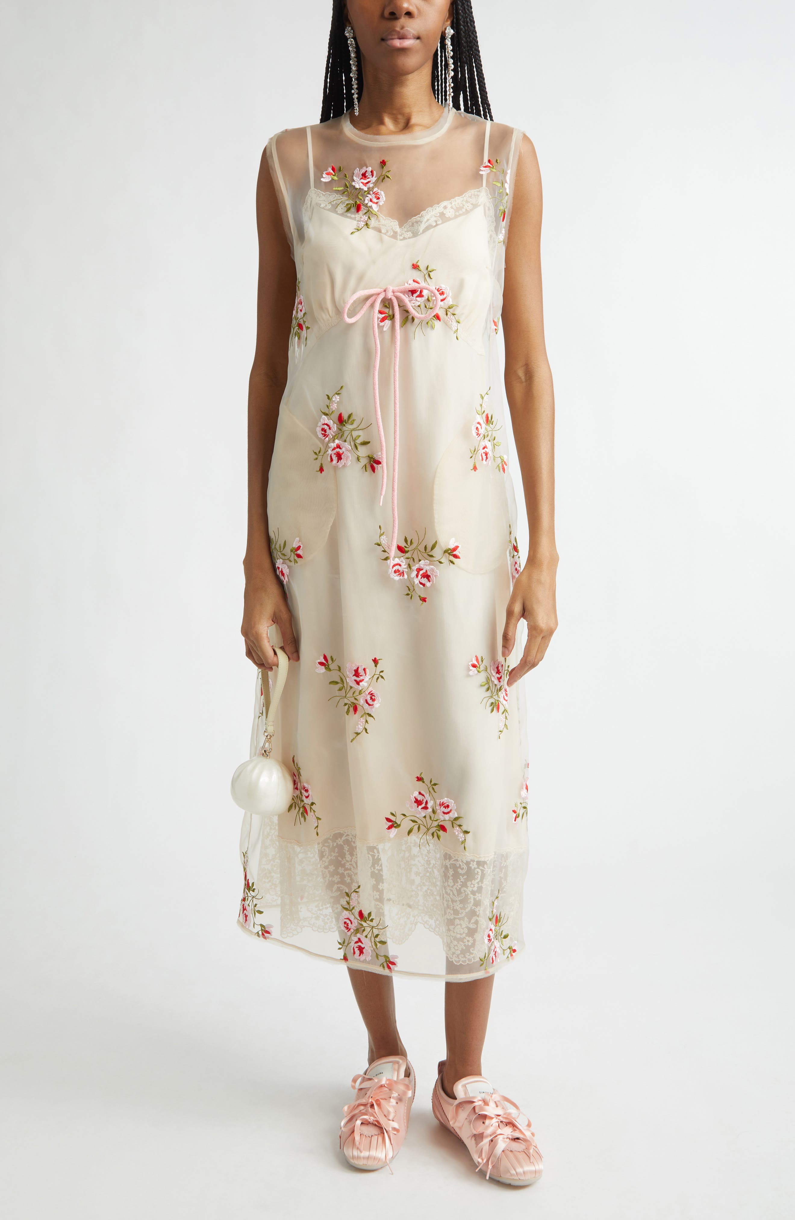 selected NUDE FLORAL/ PINK