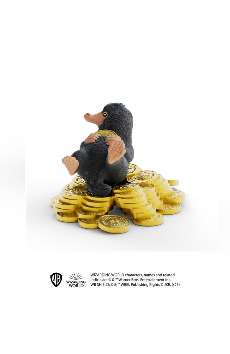 Schleich Wizarding World Niffler & Gold, Collectible Toy Figurine, Kids 6+, Alternate, color, Multicolored