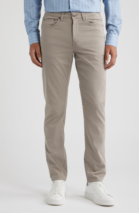 Stretch Cotton Pants