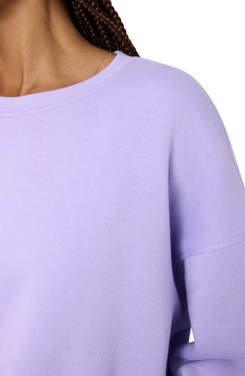 Florence By Mills Cozy Crush Oversize Sweatshirt In Millie Lavender