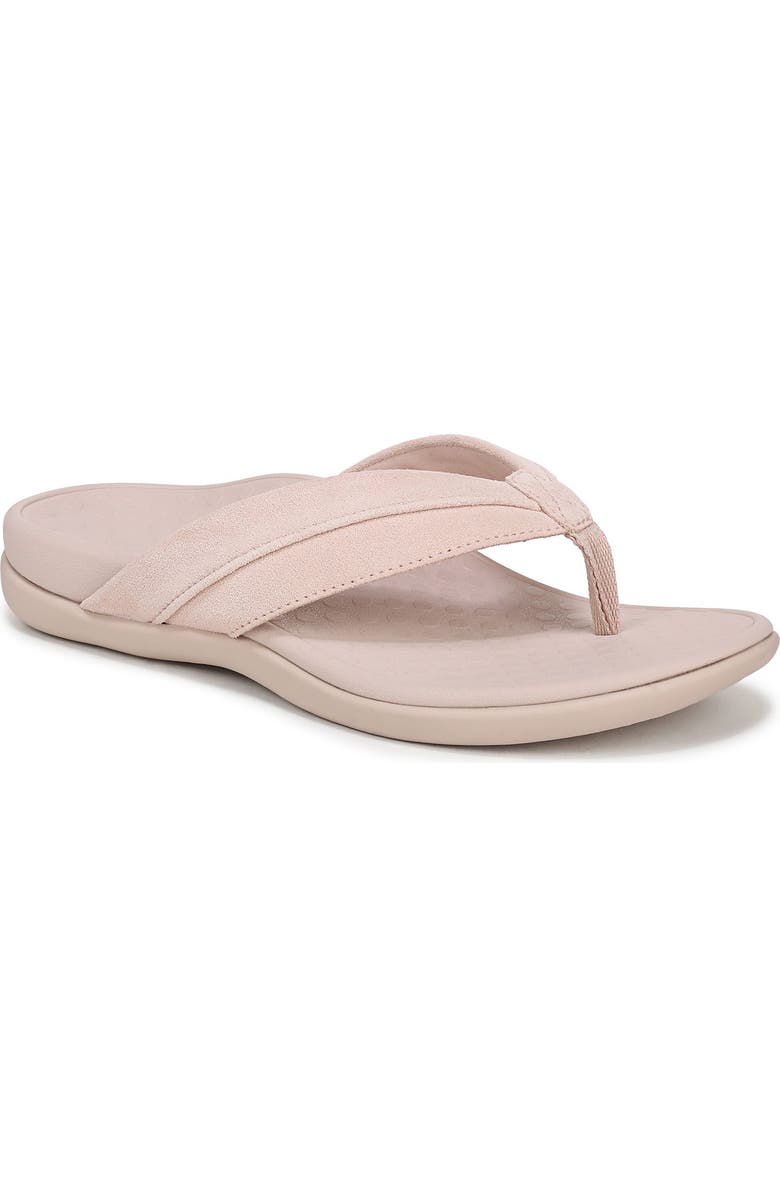 Vionic Shore Flip Flop, Main, color, Cameo Rose