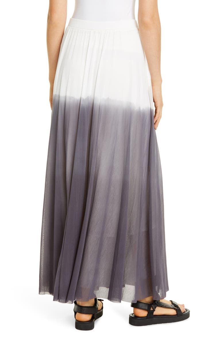 Dégradé Mesh Maxi Skirt, Alternate, color, COCCO