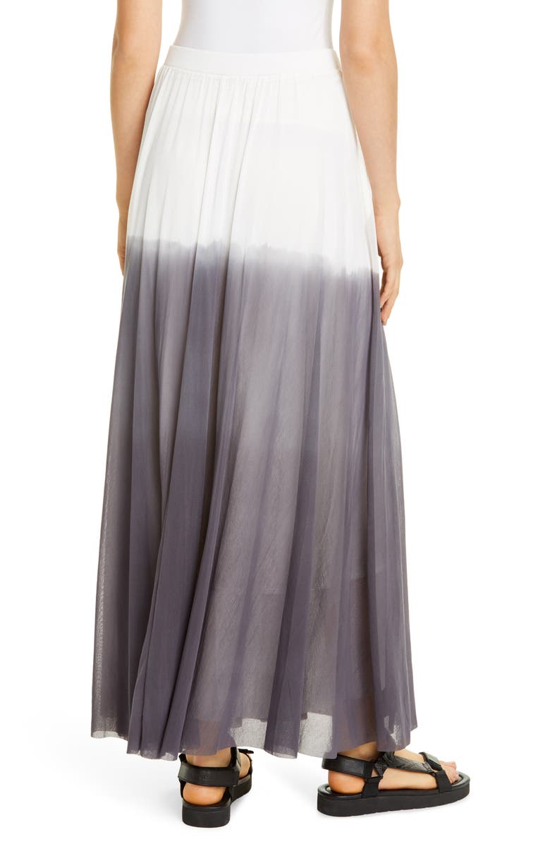 Fuzzi Dégradé Mesh Maxi Skirt, Alternate, color,
