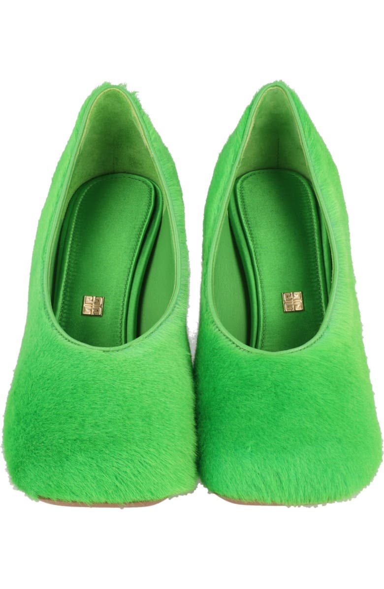 Givenchy Square Toe Spike Heel Pump, Alternate, color, Green