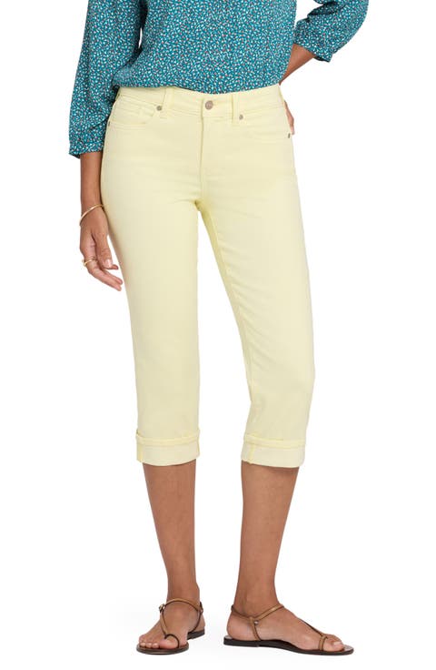 Marilyn Straight Leg Capri Jeans
