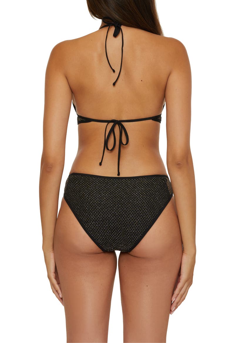 Network Adela Hipster Bikini Bottoms, Alternate, color, BLACK