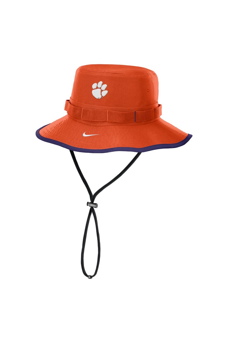Men's Nike Orange Clemson Tigers 2024/25 On-Field Apex Performance Boonie Bucket Hat, Main, color, Orange