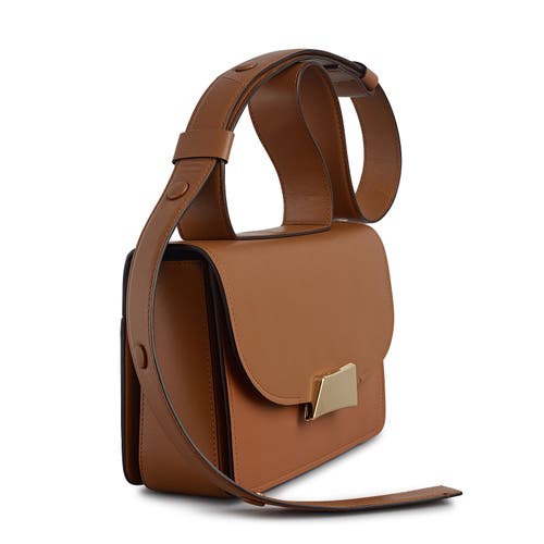 Radley The Belsize Small Flapover Shoulder Bag In Brown