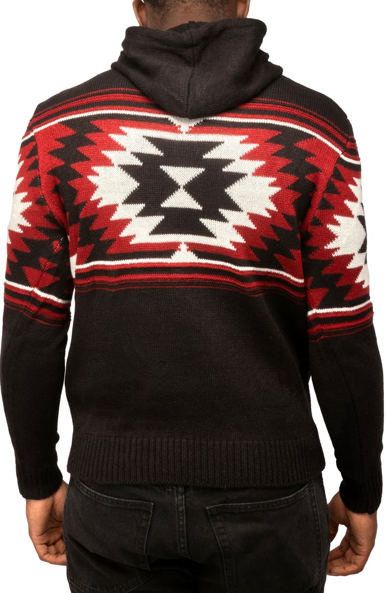 XRAY Accent Pattern Pullover Hoodie, Alternate, color, 