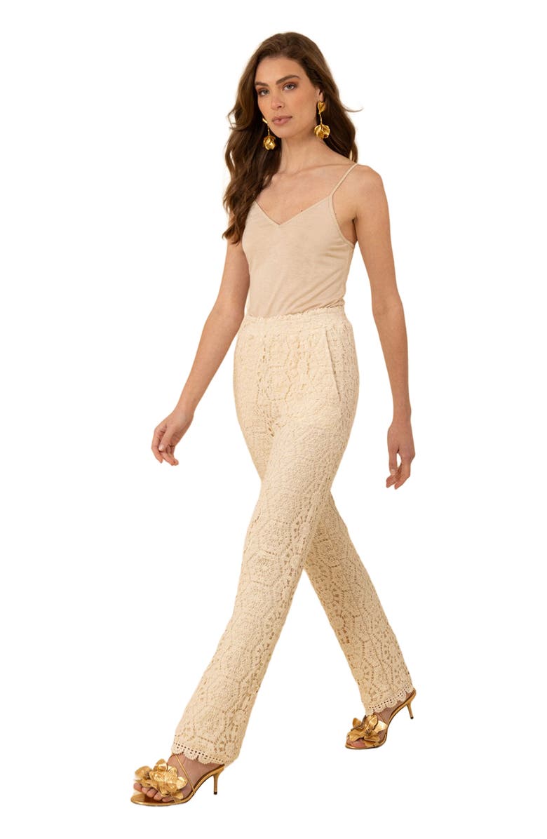 Hale Bob Dayana Crochet Pant, Alternate, color, 