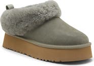 UGG® Tazzelle Genuine Shearling Collar Slipper