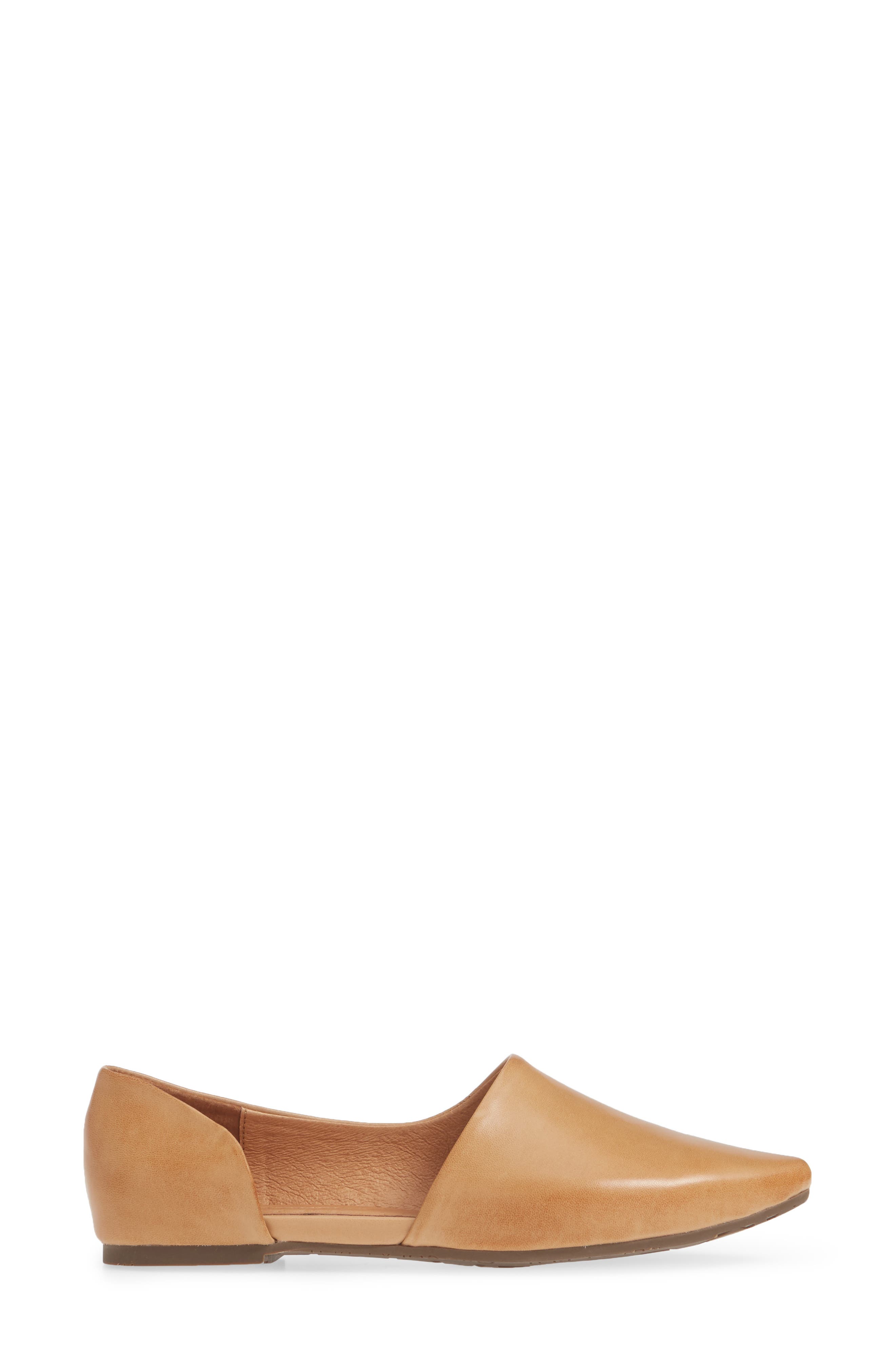 Chocolat Blu Giada Half d'Orsay Flat, Alternate, color, 