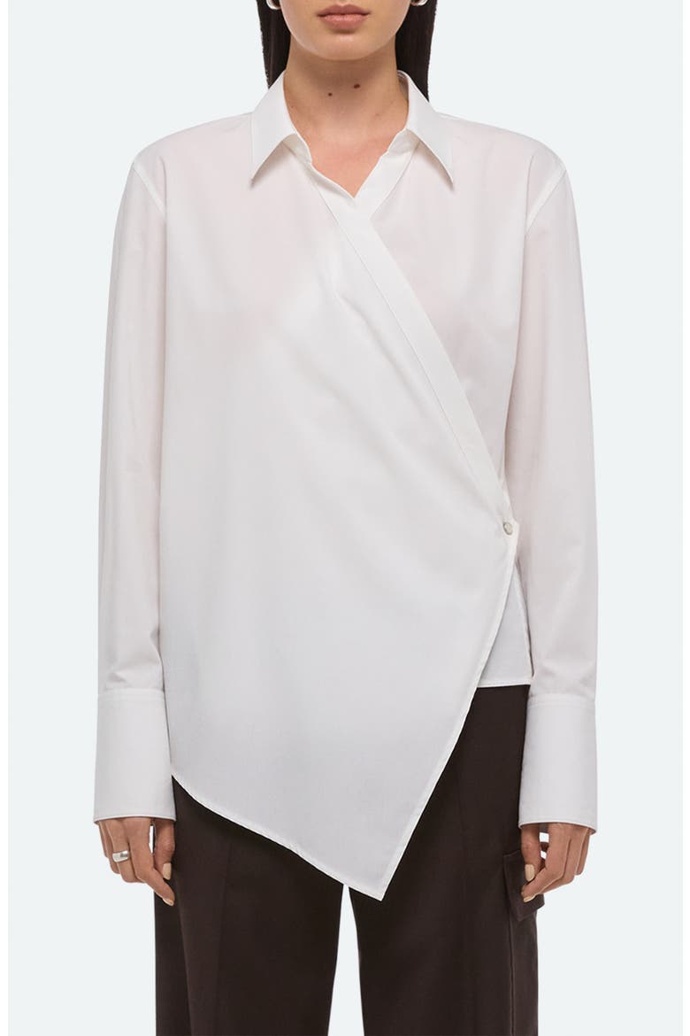 Wrap Shirt, Main, color, WHITE