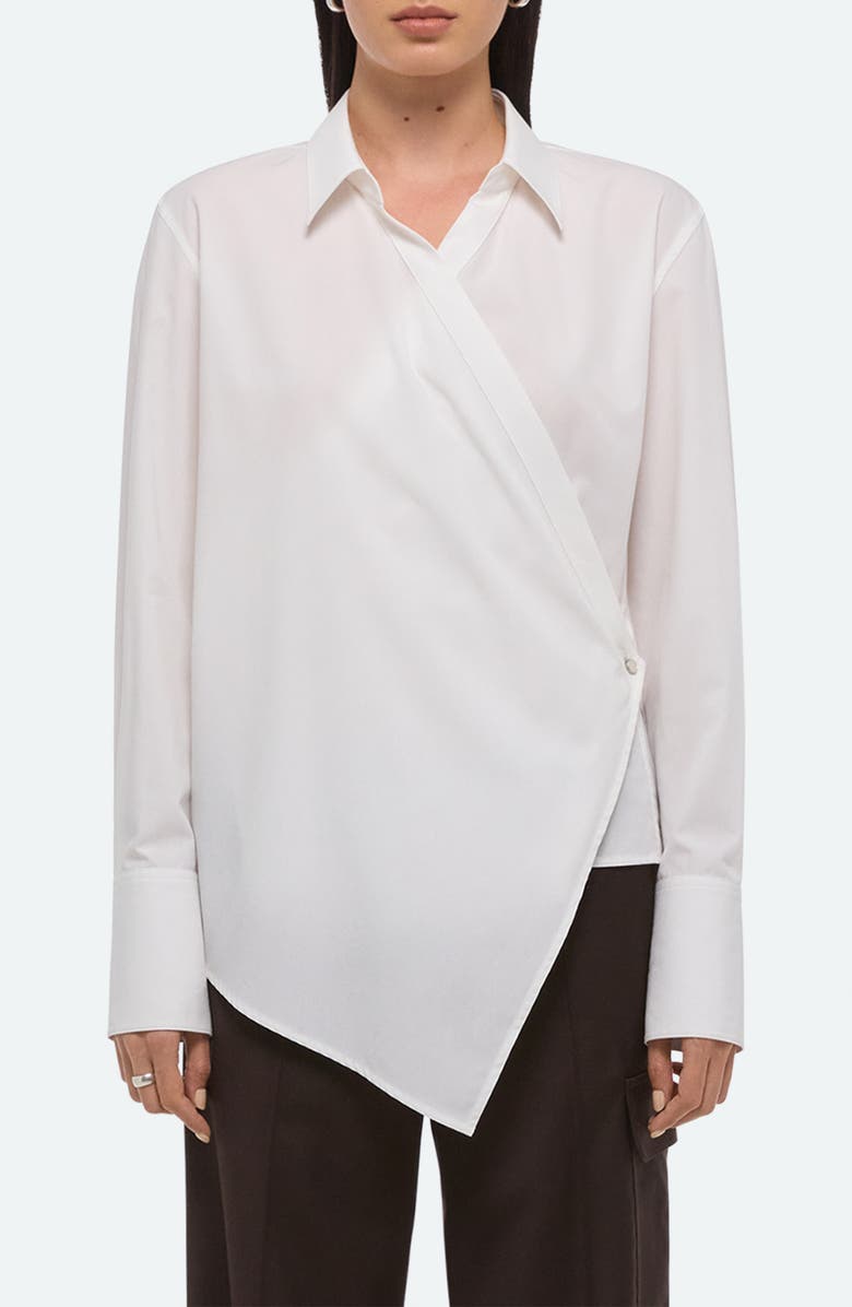 Helmut Lang Wrap Shirt, Main, color, White