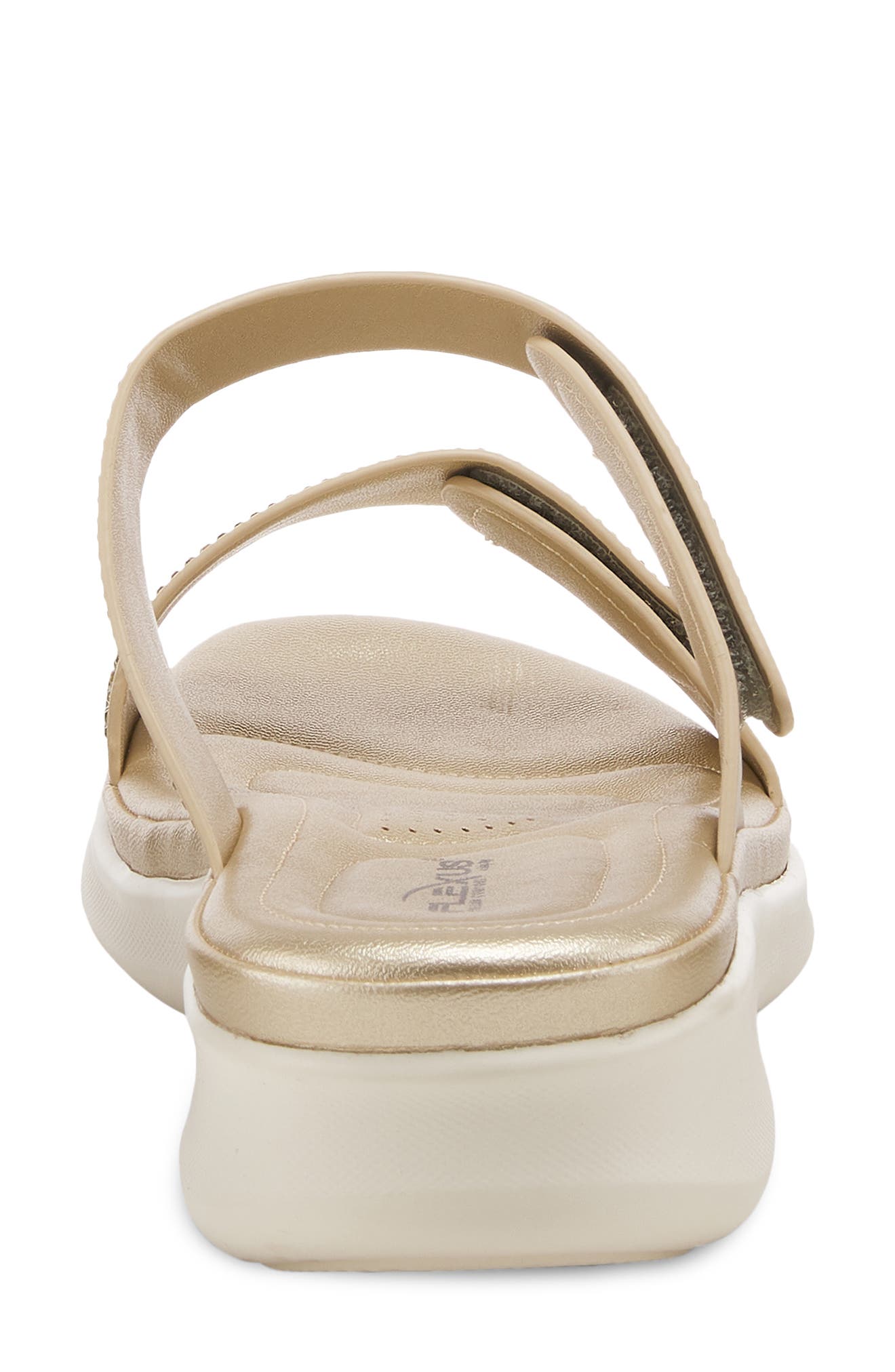 Flexus by Spring Step Bling Sandal, Alternate, color, Soft Gold