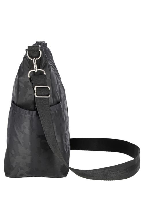 Lesportsac Zip Bucket Shoulder Bag In Black