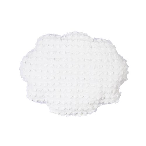 C & F Home C&f Home Sea Shell Soft Textured Shaped Throw Pillow, 18" X 18" In White