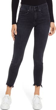 Veronica Beard Women's Emma Frayed Skinny Jeans