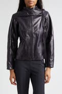 Paloma Wool Plomy Leather Crossover Jacket