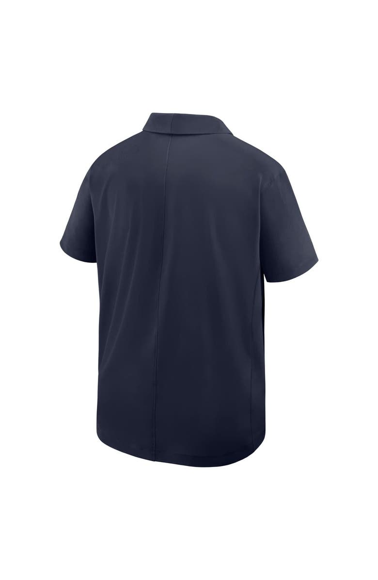 Nike Men's Nike Navy Syracuse Orange Woven Polo, Alternate, color, Navy