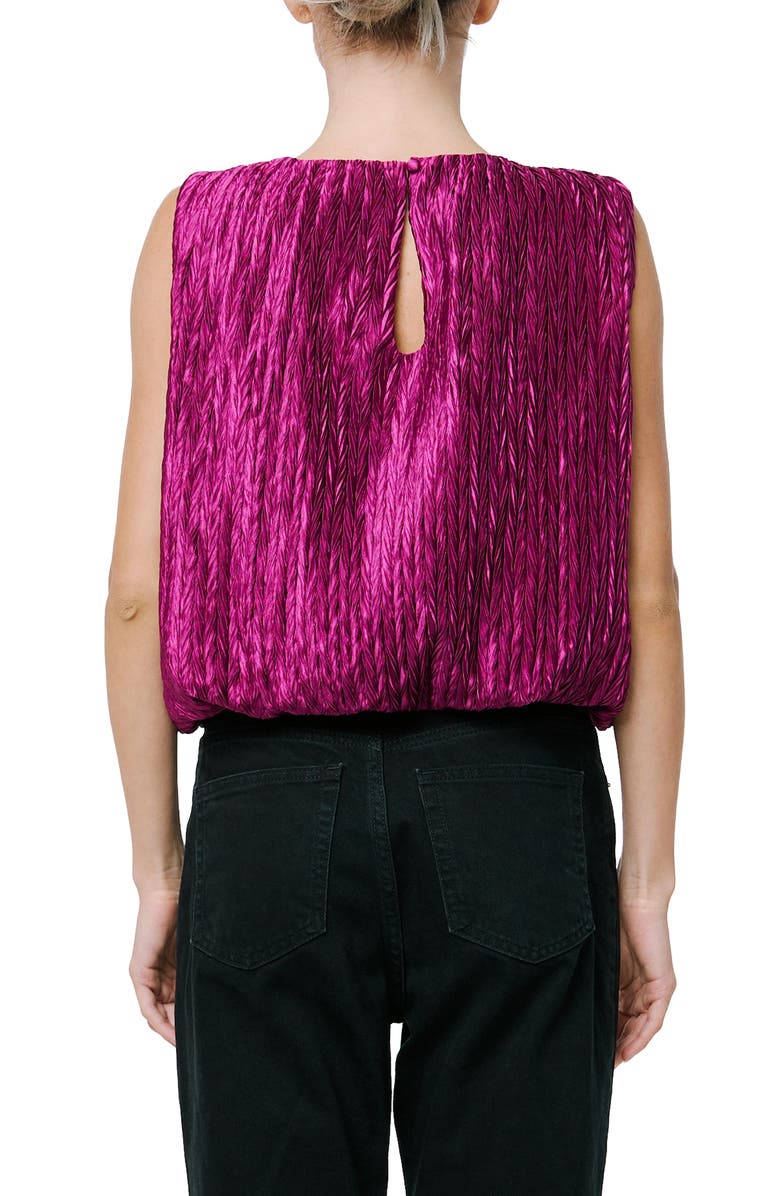 CIEBON Agnese Bubble Top, Alternate, color, Purple