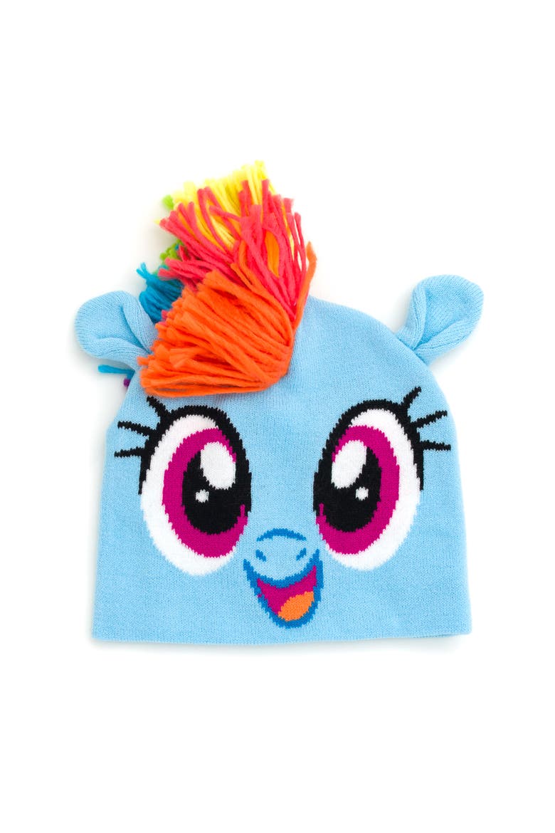 Rainbow Dash Cosplay Fleece 2-Piece Sweatshirt and Hat Set, Alternate, color, Blue Rainbow Dash