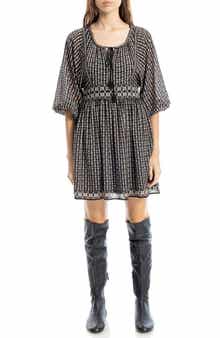 MAX STUDIO Puff Sleeve Minidress