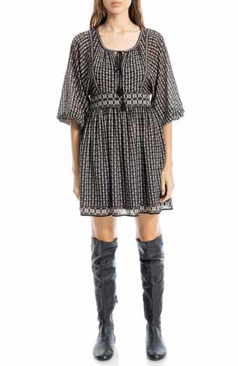 MAX STUDIO Puff Sleeve Minidress