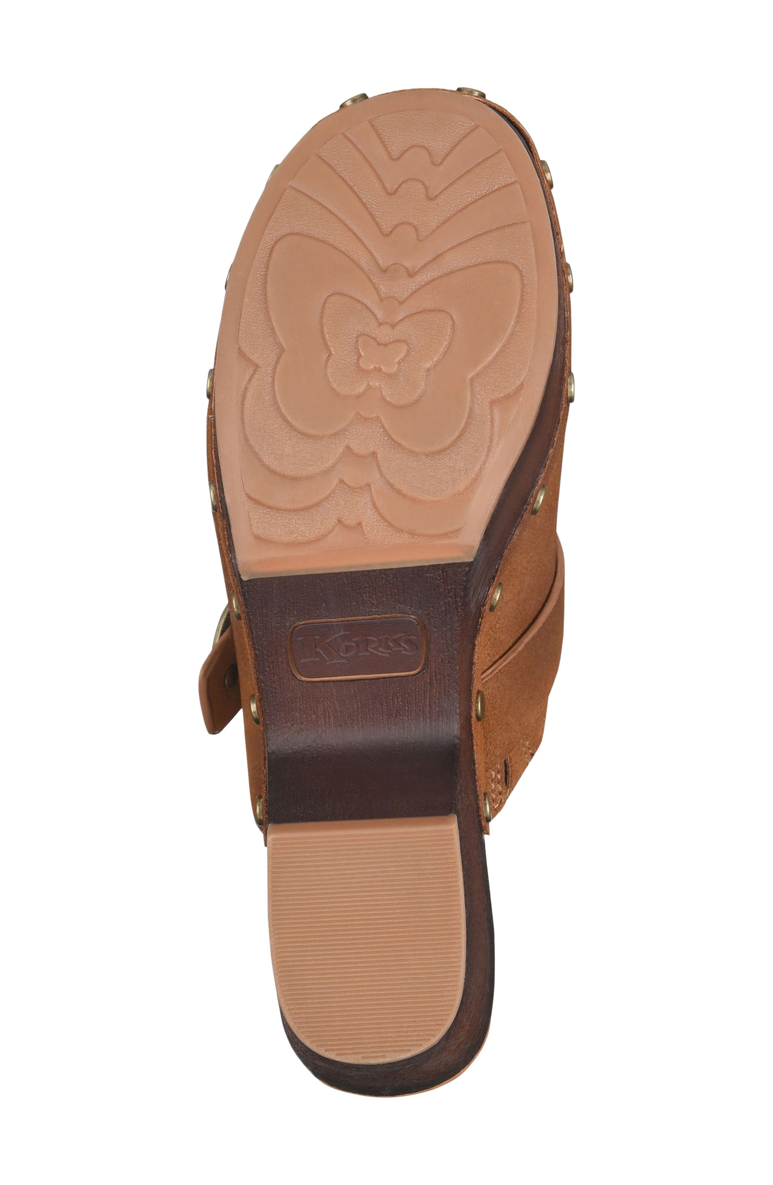 Lacey Clog, Alternate, color, TAN NUBUCK