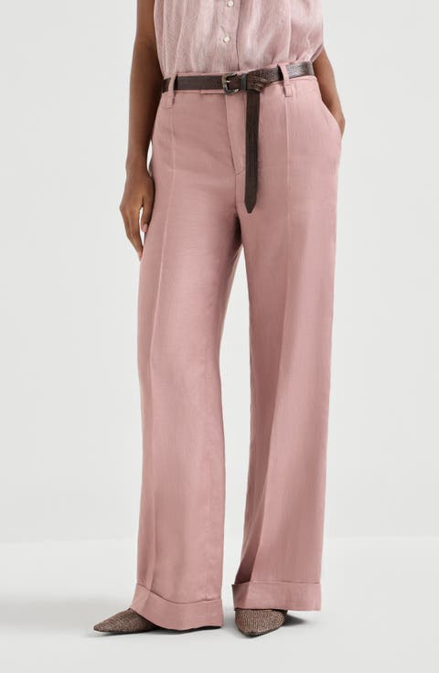 Loose Flared Trousers