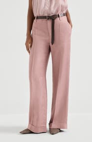 Brunello Cucinelli Loose Flared Trousers