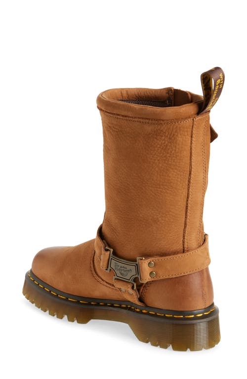 Dr. Martens' Dr. Martens Anistone Harness Boot In Desert Burnished