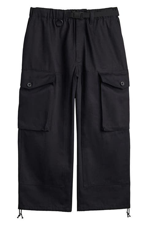 Cotton Twill Cargo Pants